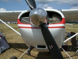Category Three Cowling on Rusty Harrison's 1957 Cessna 180.