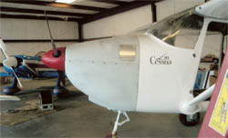 Initial fit of Category 1 Selkirk composite cowling.