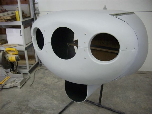Front view non-certified PA18 Cub Cowling